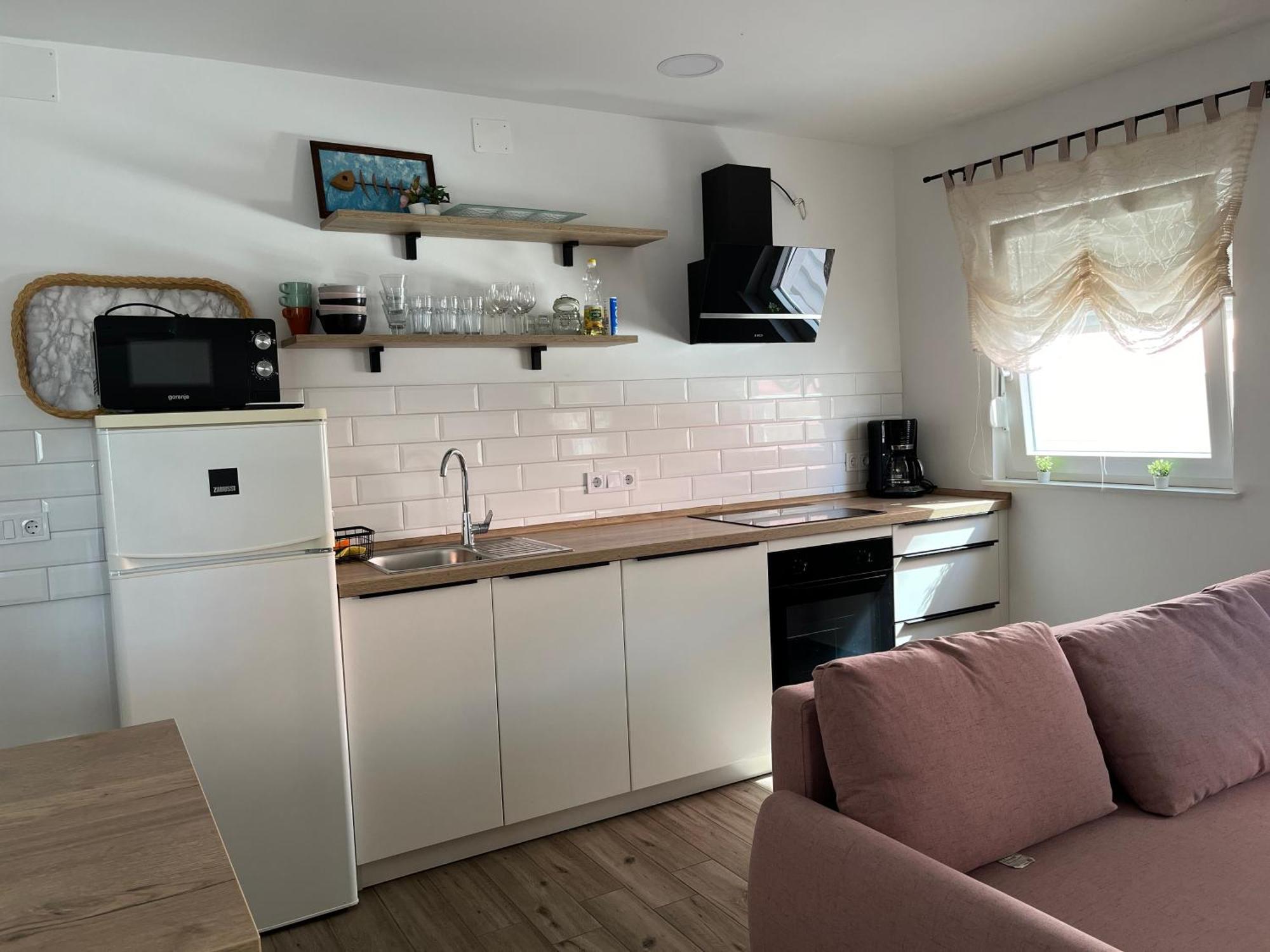 Apartmani Mlinar - Two Bedroom Apartment With Seaview Grebaštica Exteriör bild
